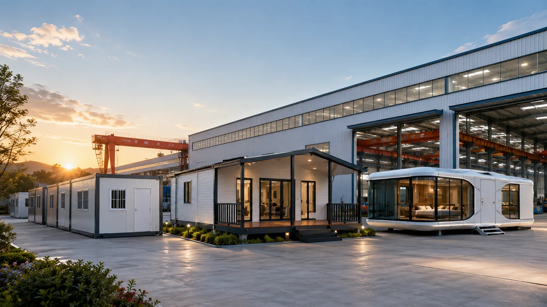 Prefab and modular building manufacturing and supply capability